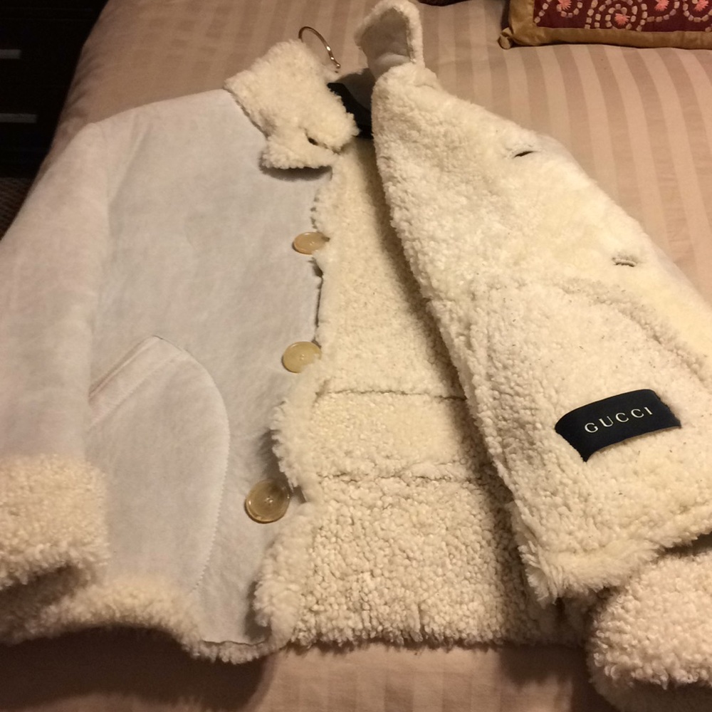Gucci Shearling coat/Men's
